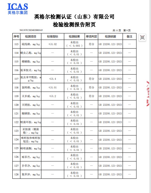 成都象北软籽石榴检测报告P11