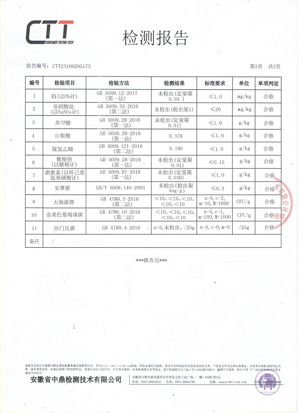 有魔有芋酸辣萝卜皮检测报告P3