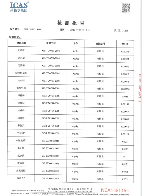 四川聪记农产品百香果检测报告P3